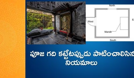 Pooja Room Design : పూజ గది కట్టేటప్పుడు పాటించాలిసిన నియమాలు