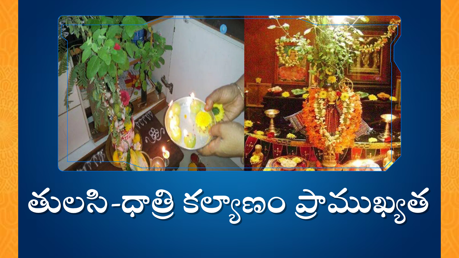 తులసి ధాత్రి వివాహం : Significance of Thulasi Vivah