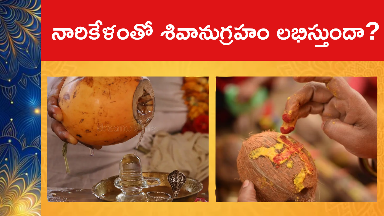 Importance Of Coconut In Pooja : నారికేళంతో శివానుగ్రహం లభిస్తుందా?