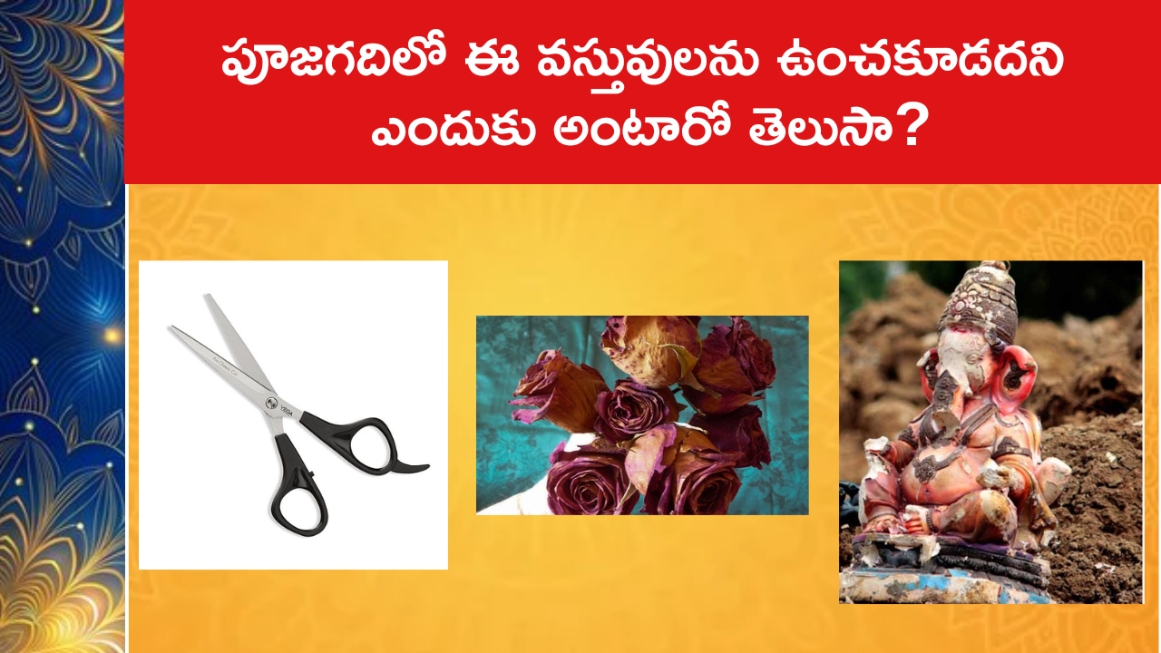 Avoid this things in the Puja Room 