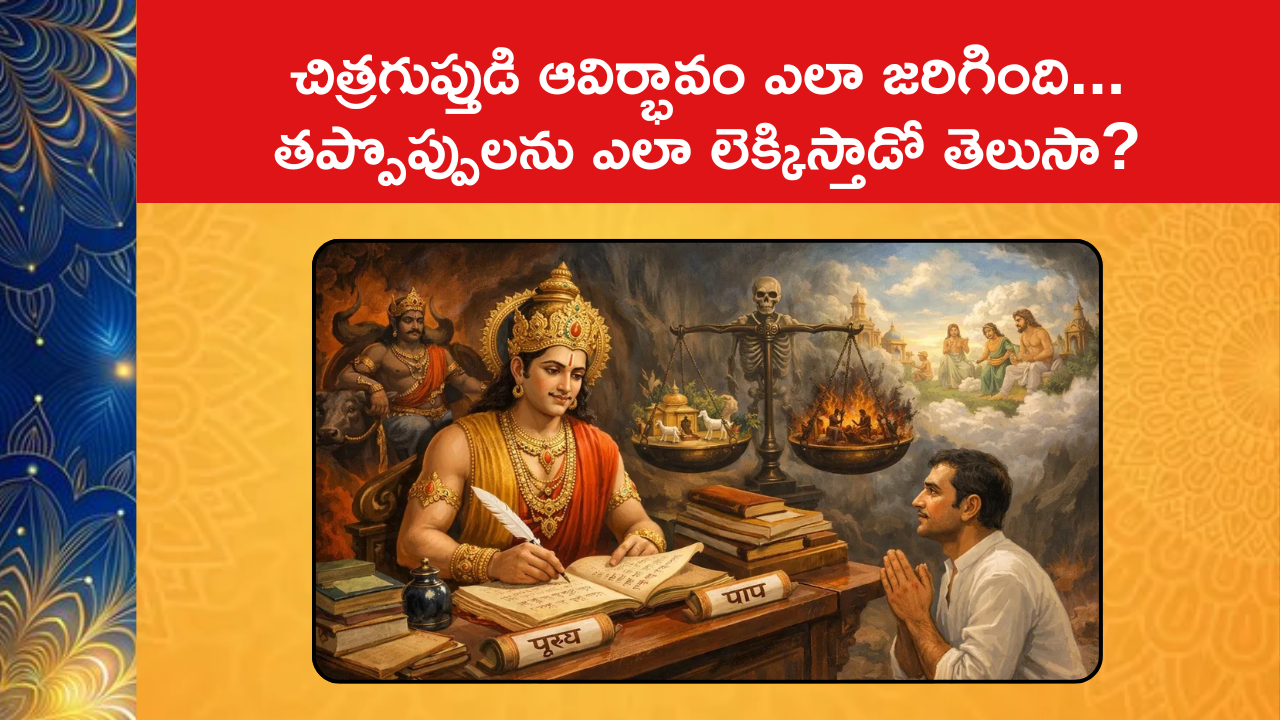 Chitragupta Bhagwan An Accountant of God Yamraj