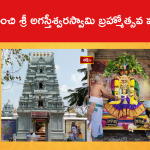 21 నుంచి శ్రీ అగస్తీశ్వరస్వామి బ్రహ్మోత్సవ మహోత్సవాలు