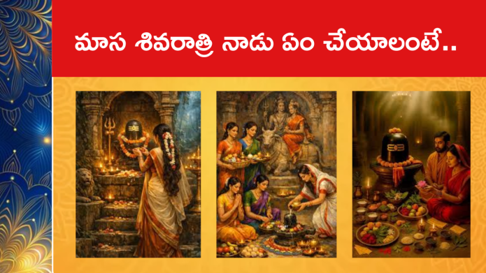 మాస శివరాత్రి నాడు ఏం చేయాలంటే..