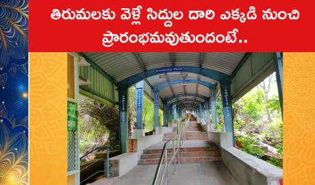 తిరుమలకు వెళ్లే సిద్దుల దారి ఎక్కడి నుంచి ప్రారంభమవుతుందంటే..
